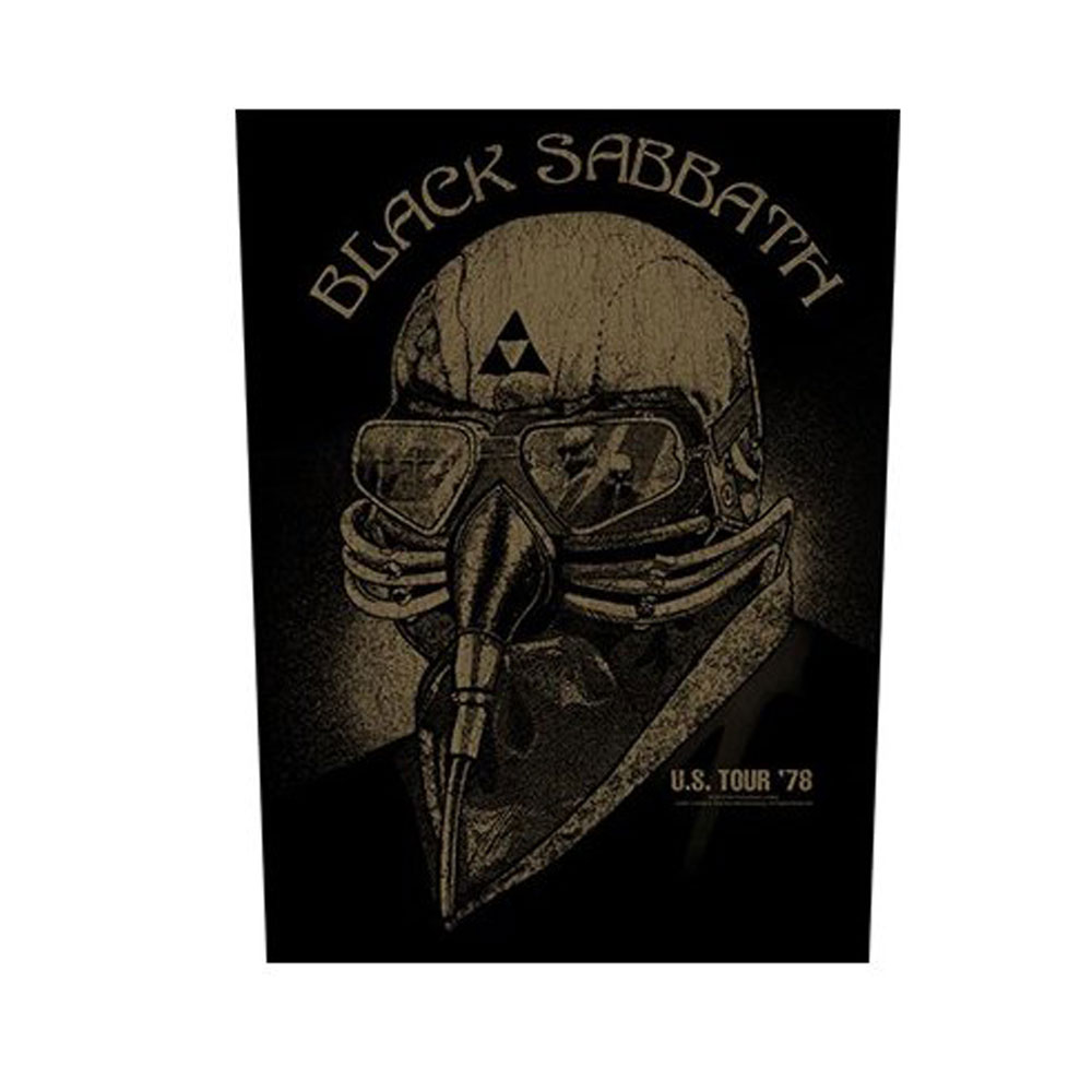 Black Sabbath - US Tour 1978 Rückenaufnäher - Schwarz